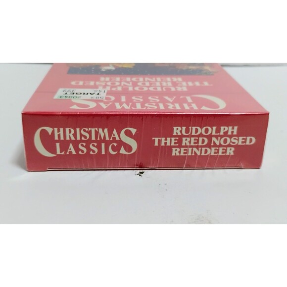1987 NAV CHRISTMAS CLASSICS RUDOLPH THE RED NOSED REINDEER ANIMATED SEALED VHS - Picture 4 of 5